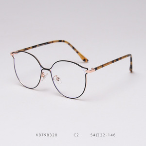 Gafas de Moda con Montura Redonda de Metal, Lentes Personalizables, Estilo Literario y Elegante, Gran Venta - Product Image 2