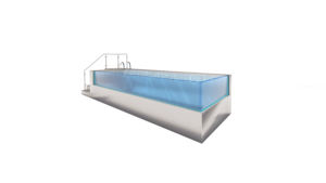 Eindeloze Roestvrijstalen Zwembad Stalen Spa Rechthoekig Zwembad Duidelijke Zijkanten Zwembad - Product Image 3