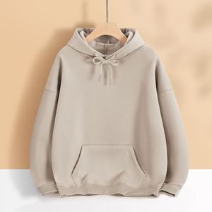 เสื้อฮู้ดผ้าฝ้าย80% สำหรับผู้ชายเสื้อฮู้ดขนแกะโพลีเอสเตอร์20% โลโก้ได้ตามต้องการ - Product Image 4