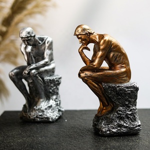 Escultura <span class=keywords><strong>DE</strong></span> ARTE 3D <span class=keywords><strong>Rodin</strong></span> el pensador escultura pensando <span class=keywords><strong>estatua</strong></span> oro el pensador <span class=keywords><strong>estatua</strong></span> y escultura <span class=keywords><strong>de</strong></span> arte abstracto - Product Image 3