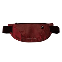 Cinturón de viaje con bolsillo con cremallera Cinturón de dinero de protección RFID para deportes