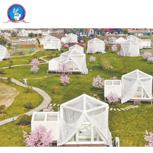 Tienda de Campaña Inflable Transparente para Exteriores, de Doble Capa, con Dos Dormitorios, Móvil, para las Cuatro Estaciones, en <span class=keywords><strong>Venta</strong></span> - Product Image 2