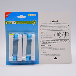Cabezales de cepillo de dientes eléctrico, cabezal de limpieza <span class=keywords><strong>Oral</strong></span> sensible, redondo, EB28P - Product Image 6