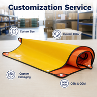 Feuille de jardinage en plastique pliable et épais améliorée plateau de rempotage imperméable tapis de plantation pour le repiquage et le rempotage contrôle du désordre du sol
