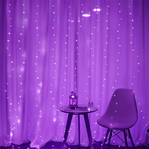 Newish 3*1/<strong>2</strong>/3M 300 Led Curtain <strong>Light</strong> 8 Modes fairy Twinkle <strong>String</strong> <strong>Light</strong> for Wedding Party Home Garden Decoration - Product Image 4