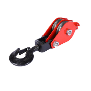 16 tấn Đôi bánh xe ròng rọc khối móc ròng rọc khối nâng ròng rọc để nâng thiết bị nhỏ - Product Image 5