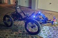 Quadricycle électrique tout-terrain TrikExplor F420E 48V 500W avec moteur central Bafang, pneus larges, 4 roues, pour la neige et le sable
