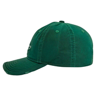 Gorra de Béisbol Unisex de Algodón con Bordado 3D, Gorra Deportiva de 6 Paneles con Aspecto Desgastado, Gorras de Béisbol Originales con Logotipo Personalizado