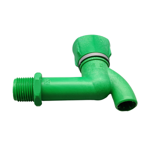 Robinet de cuisine en plastique vert à cartouche céramique pour eau froide, prêt à être expédié, à bas prix - Product Image 1