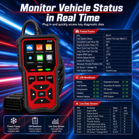 Lecteur de codes de diagnostic automobile V539 OBDII, scanner de données en temps réel, testeur de tension de batterie, outil de recherche de codes DTC, bibliothèque de 35901 codes DTC