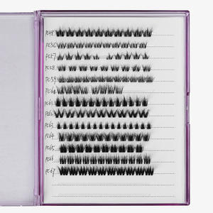 डिय क्लस्टर ने निजी लेबल को झूठा पलकों के थोक क्लस्टर के तारों का विस्तार - Product Image 2