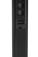 Chauffage électrique infrarouge de patio certifié CE CB GS EMC LVD Fordable 1500W/1800W avec tube en fibre de carbone