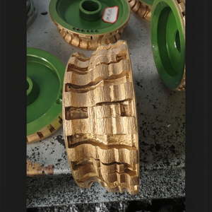 Nhà Máy Ban Đầu Kim Cương Biên Giới Hồ Sơ Bánh Xe <span class=keywords><strong>Bit</strong></span> Gốm Nhôm Bề Mặt Mài <span class=keywords><strong>Router</strong></span> <span class=keywords><strong>Bit</strong></span> Cho Kim Loại Granite Cao Cấp Bánh Xe - Product Image 6