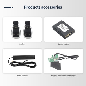 ชุดกุญแจอัจฉริยะ EASYGUARD สำหรับรถเบนซ์ พร้อมระบบสตาร์ทแบบกุญแจ  ความปลอดภัยสูง - Product Image 2