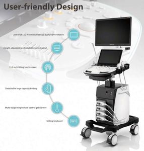 Appareil d'échographie Doppler couleur Sonoscape P12Elite 4D avec fonction IA et grand écran pour l'obstétrique/la cardiologie/l'abdomen - Product Image 6