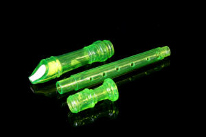 <span class=keywords><strong>Flauta</strong></span> de plástico de 8 agujeros para niños, juguete de plástico colorido para regalo, enseñanza y juego - Product Image 3