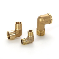 Raccord pneumatique à déconnexion rapide en laiton poli pour tuyau d'air, connecteur d'eau de jardin basse pression