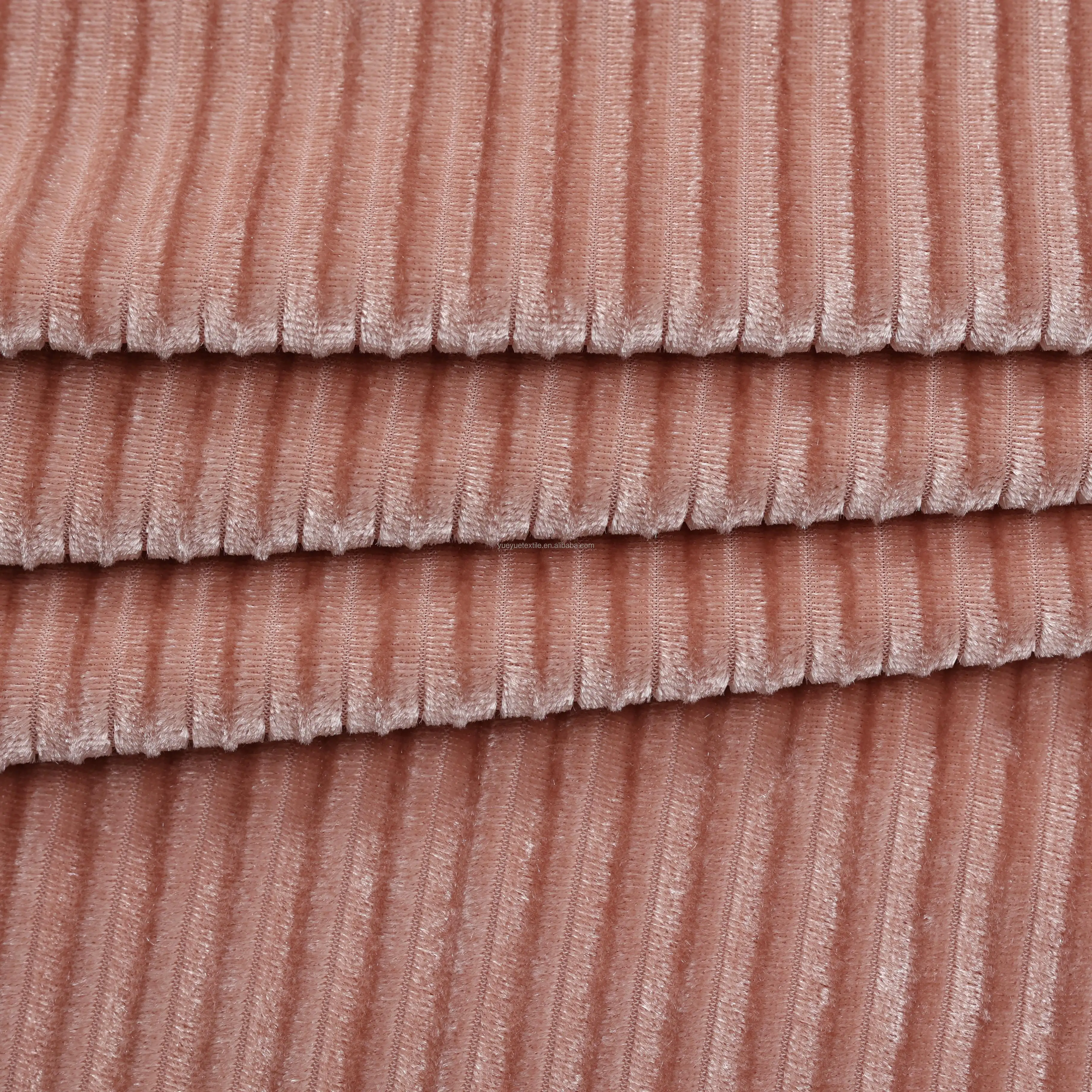 Fabrika sıcak satış sıcak stil yüksek kalite süper yumuşatmak yetişkinler ve ev tekstili için kadife kumaş