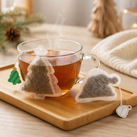 Bolsitas de Té con Forma Personalizada, Set de Regalo Bienestar 7 Días de Serenidad, Caja Dispensadora, Empaque con Etiqueta Privada, PLA Biodegradable