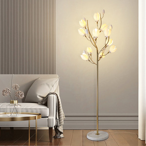 Lampe <span class=keywords><strong>sur</strong></span> <span class=keywords><strong>pied</strong></span> créative en fer forgé Meerosee Home, grande taille, prix raisonnable, ampoules halogènes, haute luminosité, CE - Product Image 2