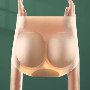 Culotte d'été sans couture Bodyshaper Silicone Hip and Rais Butt Pads Push Up Briefs Big Ass Bum Lifter Sexy Buttocks Lingerie