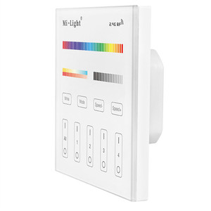 Miboxer T4 4-zona RGB CCT luz led controlador <span class=keywords><strong>de</strong></span> temperatura <span class=keywords><strong>de</strong></span> color <span class=keywords><strong>de</strong></span> saturación ajustar al azar tocar botón con <span class=keywords><strong>sonido</strong></span> dimmer f - Product Image 6