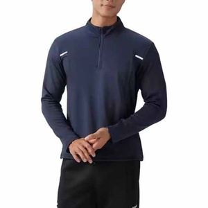 Pull en tricot à col rond pour homme, nouveau design du fabricant, automne, hauts de sport, t-shirt à manches longues pour homme - Product Image 3