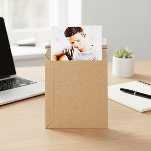 Sobres para Envíos, Gruesos, Impermeables, Ecológicos, Biodegradables, Reciclables, Duraderos, para Archivos de Oficina, Facturas, Contratos, Bolsas de Correo, Kraft - Product Image 1