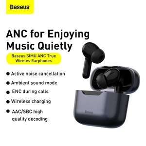 SIMU-auriculares inalámbricos <span class=keywords><strong>S1</strong></span> Pro ANC con cancelación activa de ruido, dispositivo de audio TWS, compatible con carga inalámbrica - Product Image 4