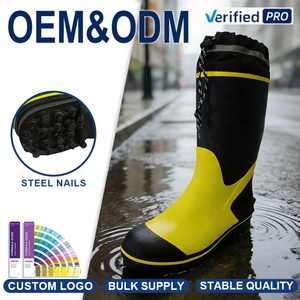 Bottes de pêche <span class=keywords><strong>en</strong></span> <span class=keywords><strong>mer</strong></span> antidérapantes à crampons, chaussures de pêche montantes <span class=keywords><strong>en</strong></span> caoutchouc pour activités nautiques, imperméables, vente <span class=keywords><strong>en</strong></span> gros OEM - Product Image 1