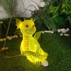 Petite lampe décorative LED en forme de dragon volant pour l'éclairage des parcs, les festivals et les installations événementielles - Product Image 1