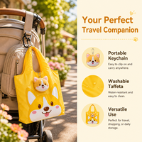 Breloque de sac en peluche personnalisée, jouet animal en peluche portable, mini porte-clés en tissu doux