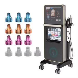 2024 Hot <span class=keywords><strong>Hydro</strong></span> <span class=keywords><strong>4</strong></span> en 1 Inyección de oxígeno Dermoabrasión facial Eliminación de espinillas Oxígeno Spray Jet Peel Cuidado DE LA PIEL Máquina facial - Product Image 5