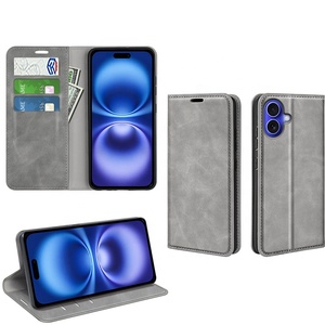 Cho <span class=keywords><strong>iPhone</strong></span> 16 11 Pro Max Magnetic PU Leather lật <span class=keywords><strong>Wallet</strong></span> Trường hợp với khe cắm thẻ <span class=keywords><strong>Amazon</strong></span> Hot sellings 2024 - Product Image 1