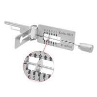 Outils de serrurier résidentiel Iseo R6 2-en-1 : outils de crochetage et de décodage, fournitures pour serruriers