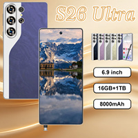 Smartphone 5G Haute Performance S26Ultra 16+1 To Débloqué, Appareil Photo 108MP, Processeur Déca-core pour Acheteurs Français