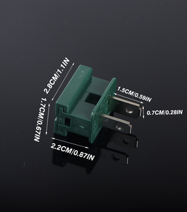 <span class=keywords><strong>Prise</strong></span> mâle SPT-2 125V 8A à glissière Gilbert <span class=keywords><strong>Vampire</strong></span> Zip Inline pour l'éclairage de Noël - Product Image 5