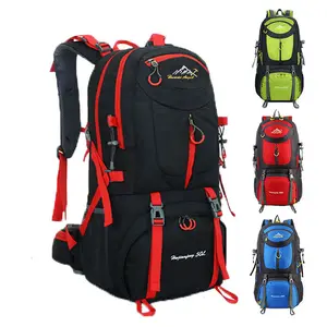 Impermeable mochila de senderismo hombres senderismo viaje mochilas bolsa de deporte al aire libre escalada montañismo bolsas caminata paquete para hombres y mujeres