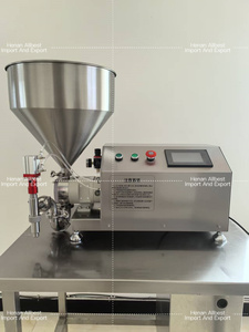 เครื่องบรรจุเค้กอัตโนมัติแบบตั้งโต๊ะ เครื่องหยอดเค้กแบบโรเตอร์ปั๊ม เครื่องบรรจุซอสสำหรับใช้ในร้านเบเกอรี่ - Product Image 6