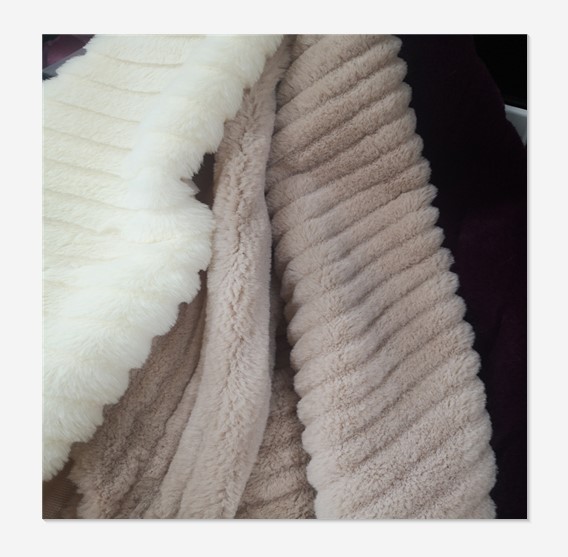 Высококачественный Режущий канавка из искусственного кроличьего меха для жилета/одежды/домашнего текстиля