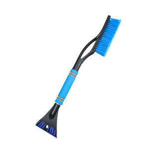 Cepillo para nieve Lanbowang con mango telescópico, raspador de hielo para coche, para quitar nieve y escarcha en invierno - Product Image 5