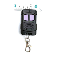 Nuevo Control Remoto para Puerta, 1-4 Teclas, 433.92Mhz, Personalizable, Universal, Inalámbrico, para Abrir Puertas de Garaje, con Código Fijo/Aprendizaje