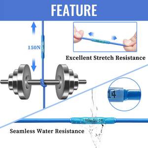 ขั้วต่อกันน้ำแบบพรีเมียม 560 ชิ้น ขั้วทองแดงพร้อมซีลกาว IP65 รูปทรงกลม - Product Image 3