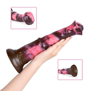NNSX Realistic Horse <b>Dildo</b> With Suction Cup Silicone Large Long Penis Sex Toys for Men Women Multi Color Female Masturbator - Product Image 2