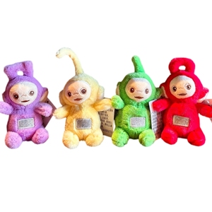 Porte-clés en peluche Teletubbies mignons et populaires de 10 cm (4 pouces) pour enfants, personnages de dessins animés, jouets pour machine à griffes - Product Image 6