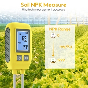 NPK & pengukur suhu tanah, alat penguji tanam pertanian taman dalam dan luar ruangan tahan air penggunaan industri - Product Image 6
