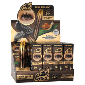 Kiss Beauty 18ml <span class=keywords><strong>Extra</strong></span> <span class=keywords><strong>Volume</strong></span> impermeabile arricciatura densa ciglia nero liquido <span class=keywords><strong>Mascara</strong></span> trucco tubo personalizzato bacchetta Logo etichetta privata - Product Image 3