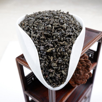 Thé vert en vrac en gros Gunpowder 3505AAA, boisson rafraîchissante estivale pour soulager la chaleur, thé en granulés serrés, thé vert chinois en vrac
