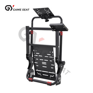 Soporte Plegable para <span class=keywords><strong>Volante</strong></span> de Carreras GY063, Pedales, Soporte para Palanca de Cambios, Compatible con <span class=keywords><strong>Logitech</strong></span> G25, G27, G29, <span class=keywords><strong>G920</strong></span> - Product Image 1