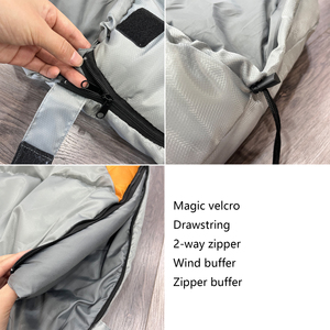 Sac de couchage d'hiver pour adultes, pas cher, imperméable, pour le camping en plein air et les voyages, sac de couchage de type momie - Product Image 4